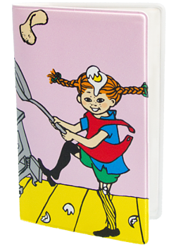 Pippi Långstrump : Plånka - Pippi steker pannkakor