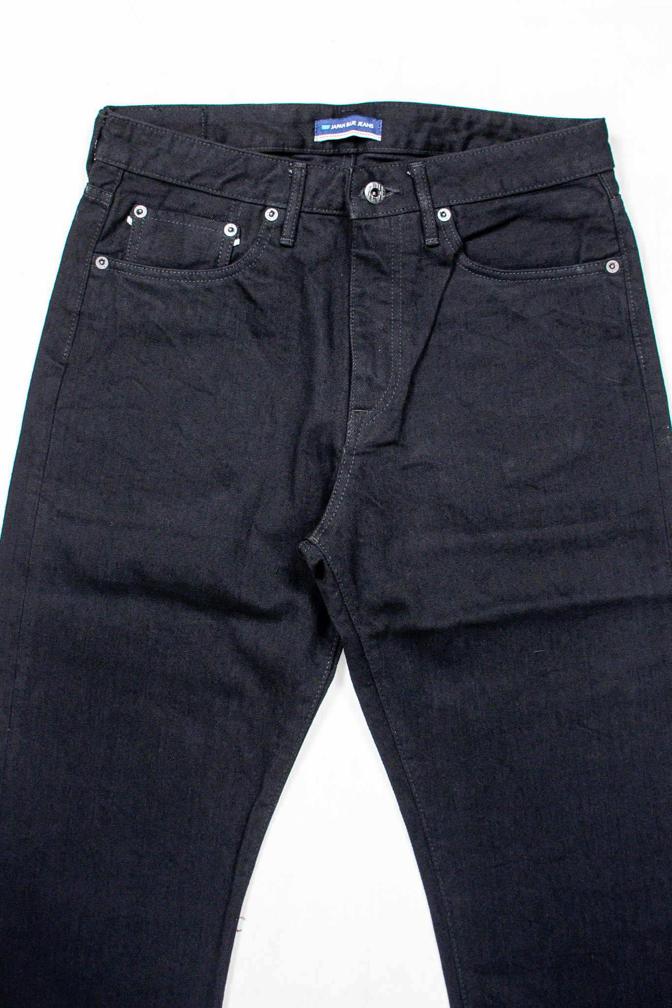 Japan Blue - J414 Black/Black Selvedge Denim 14oz Classic - 5