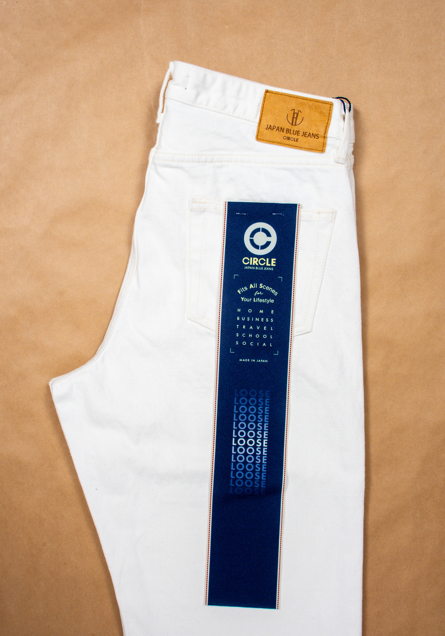 Japan Blue - J570 White Selvedge Denim 13.5oz Loose - 3
