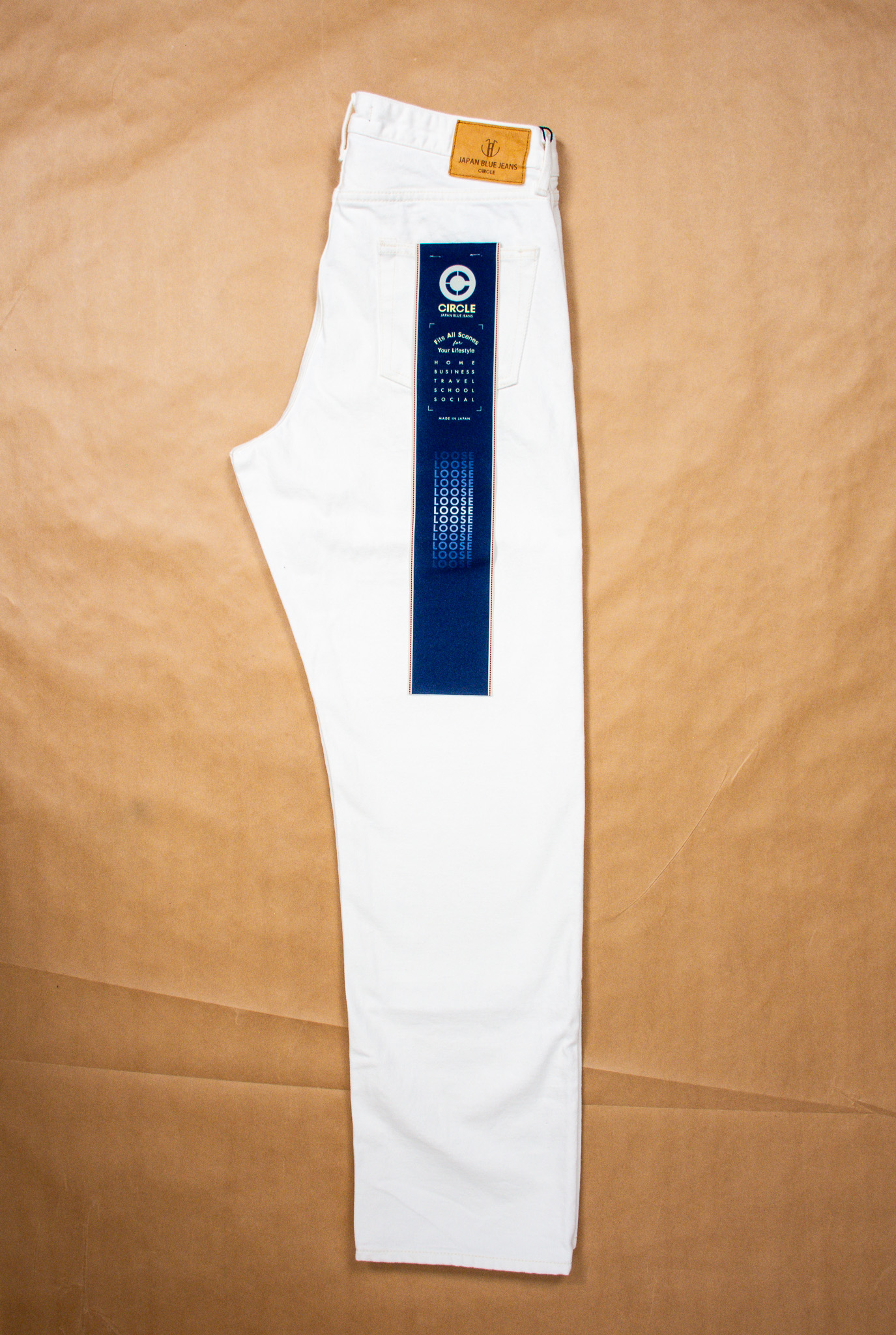 Japan Blue - J570 White Selvedge Denim 13.5oz Loose