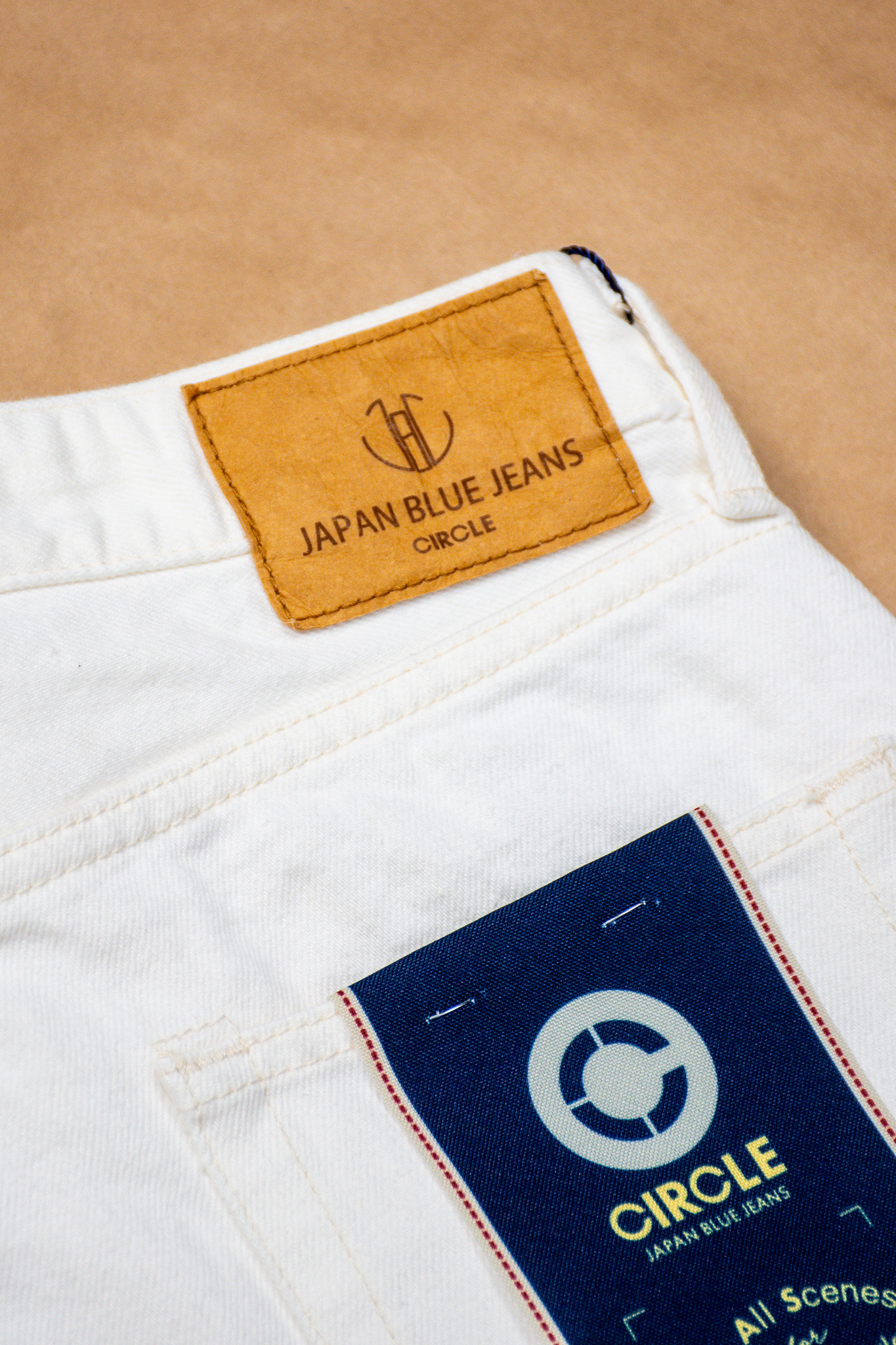 Japan Blue - J570 White Selvedge Denim 13.5oz Loose - 2