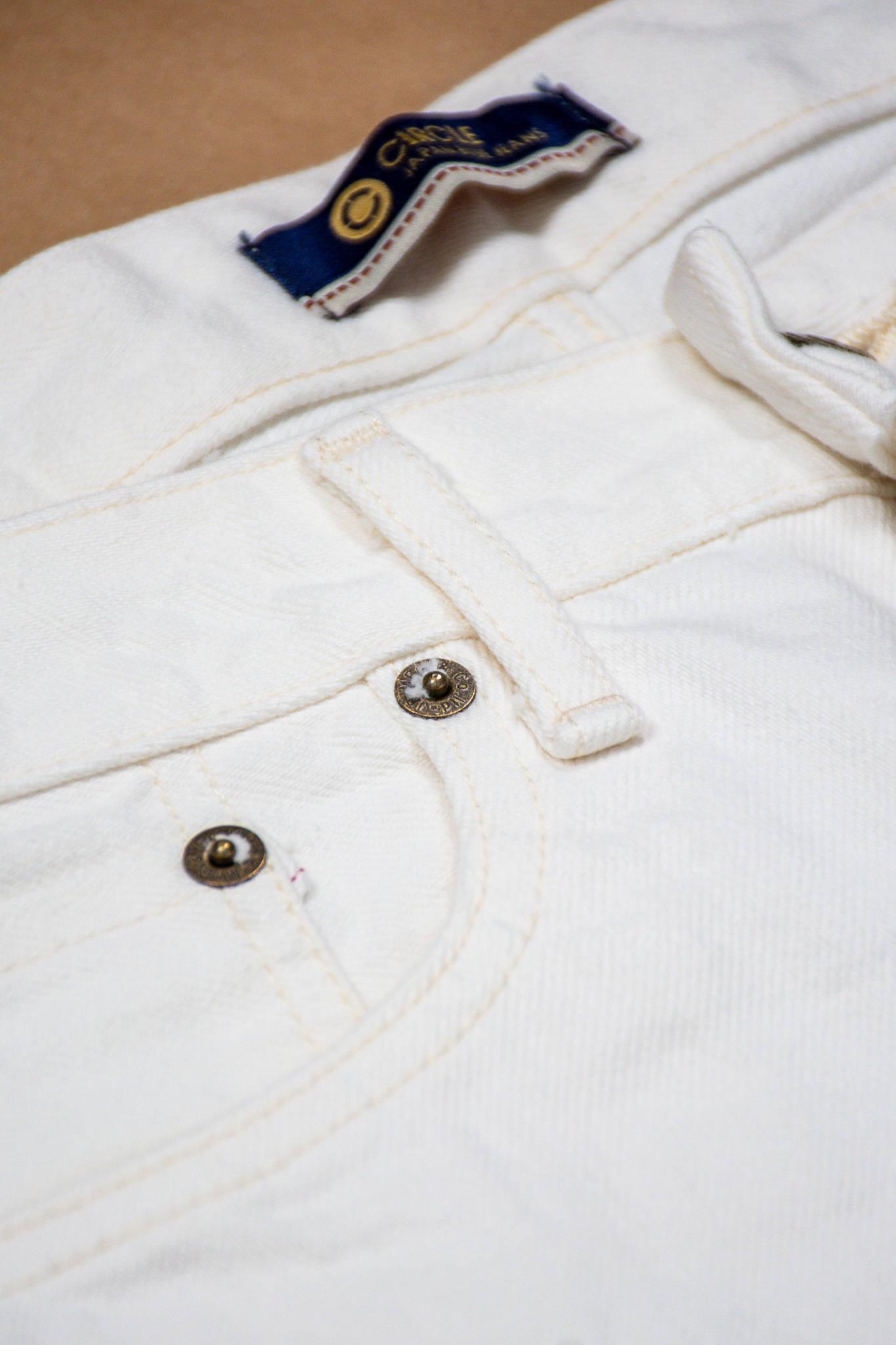 Japan Blue - J470 White Selvedge Denim 13.5oz Classic - 10