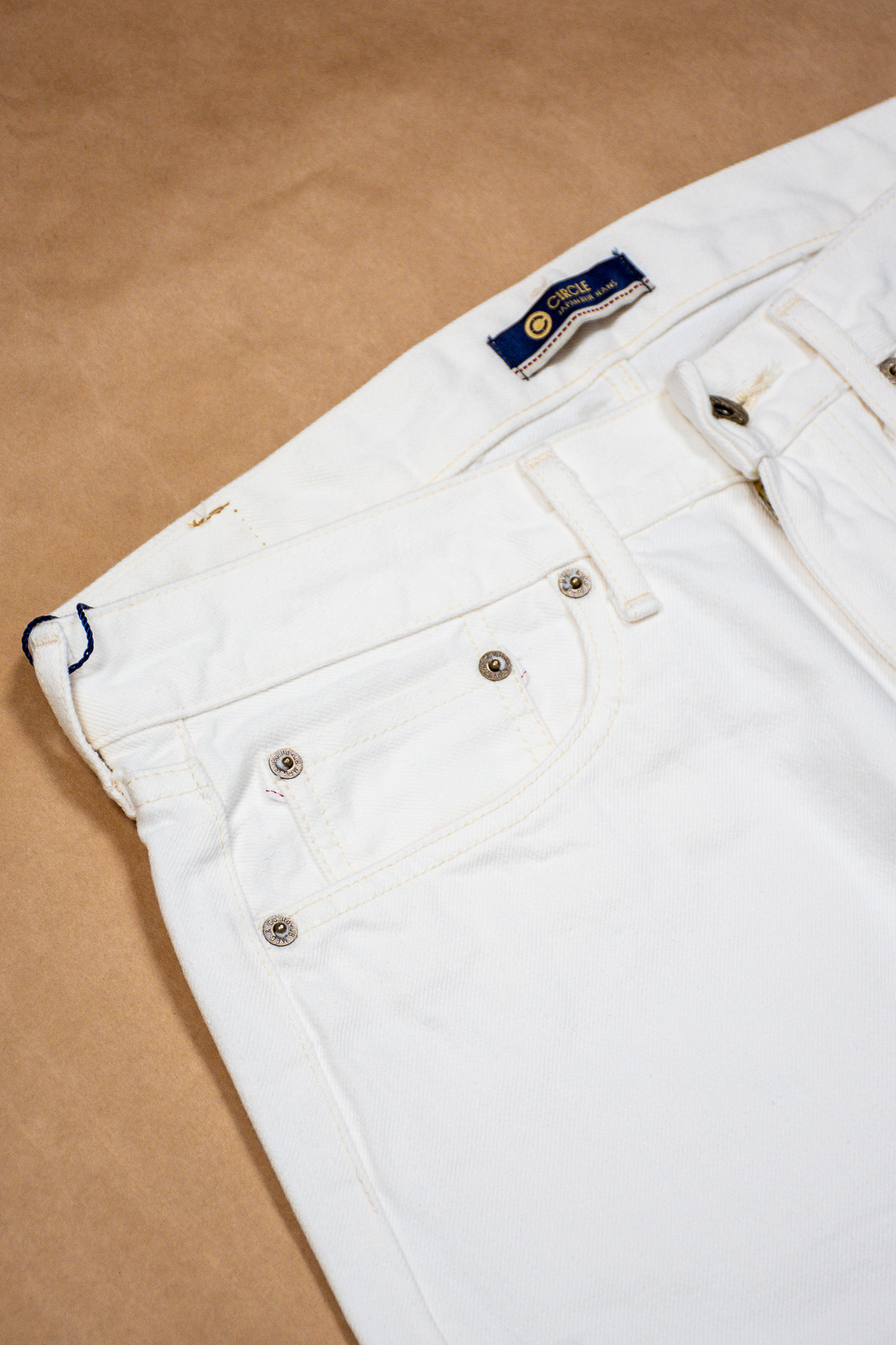 Japan Blue - J470 White Selvedge Denim 13.5oz Classic - 6