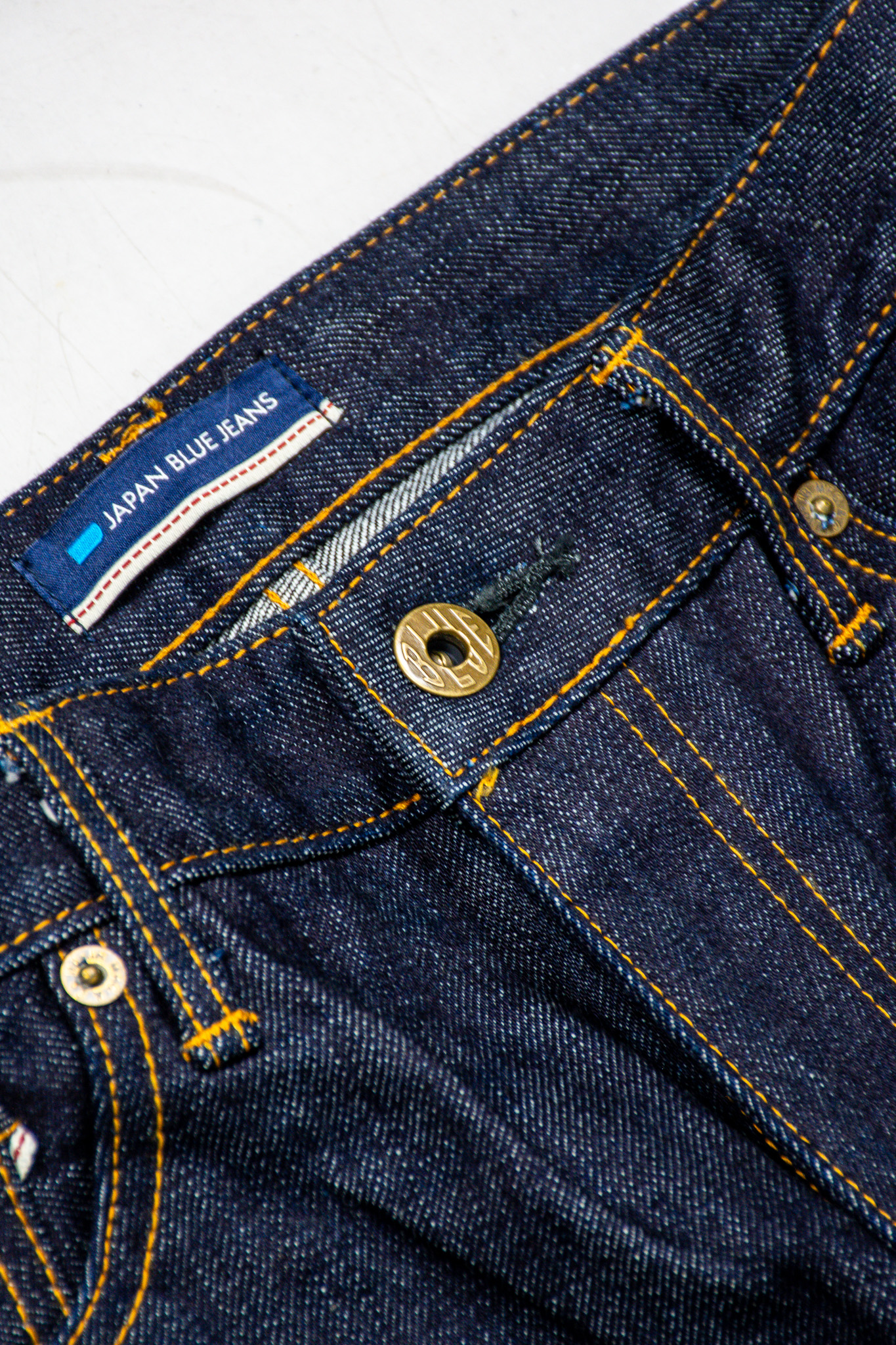 Japan Blue - J301 US Cotton Indigo Selvedge Denim 14.8oz Straight - 7