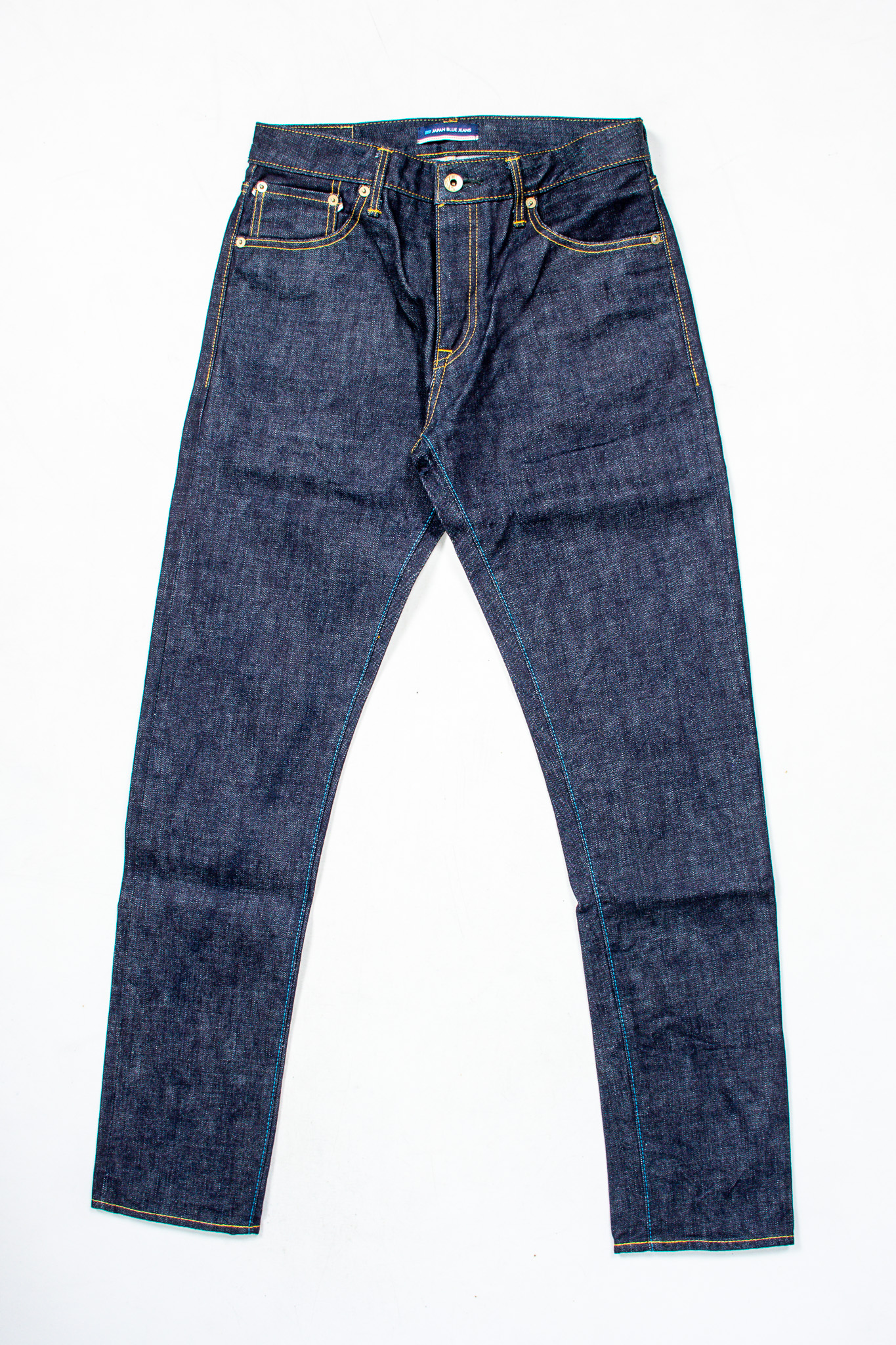 Japan Blue - J301 US Cotton Indigo Selvedge Denim 14.8oz Straight - 2