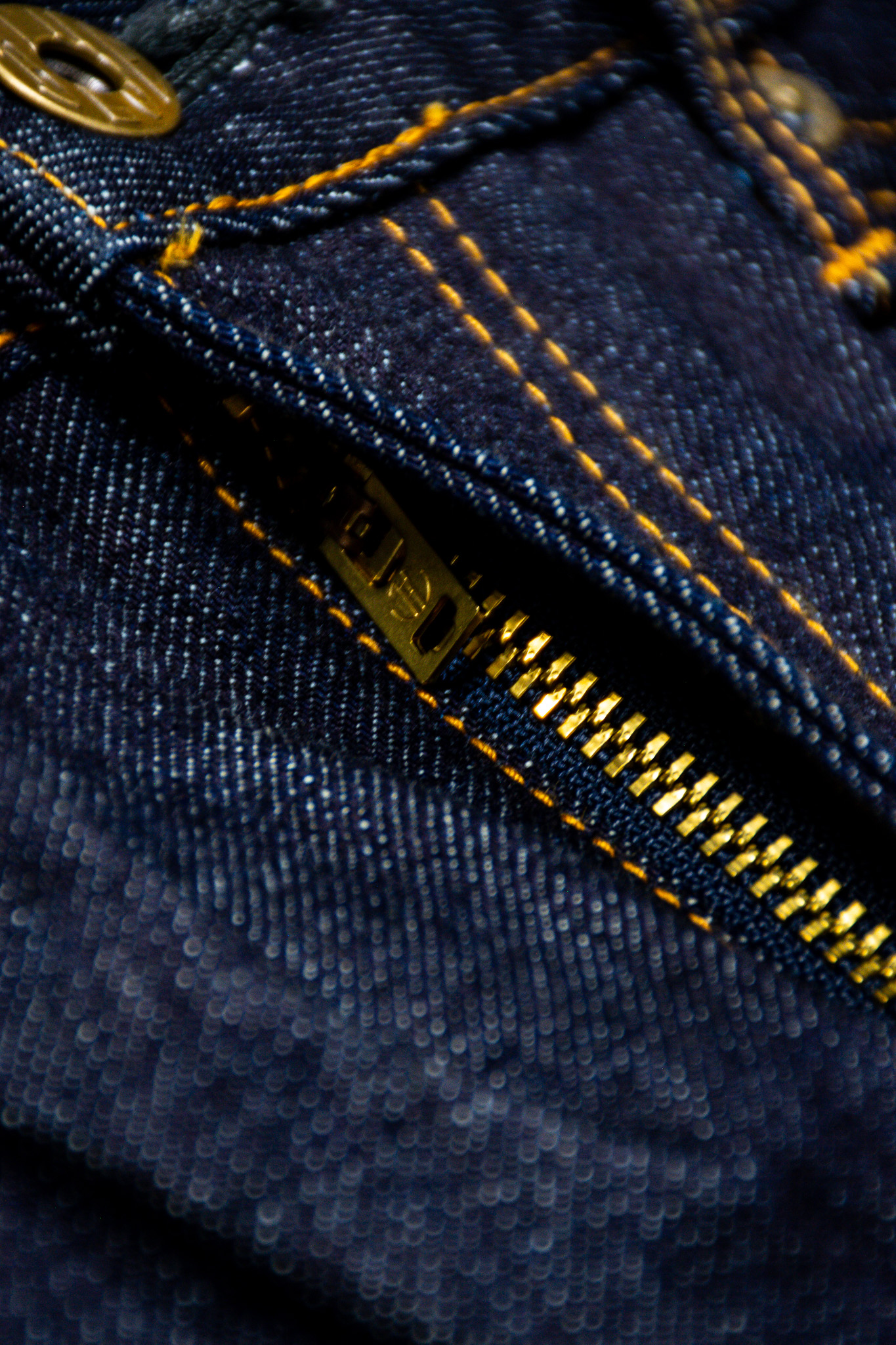 Japan Blue - J301 US Cotton Indigo Selvedge Denim 14.8oz Straight - 9