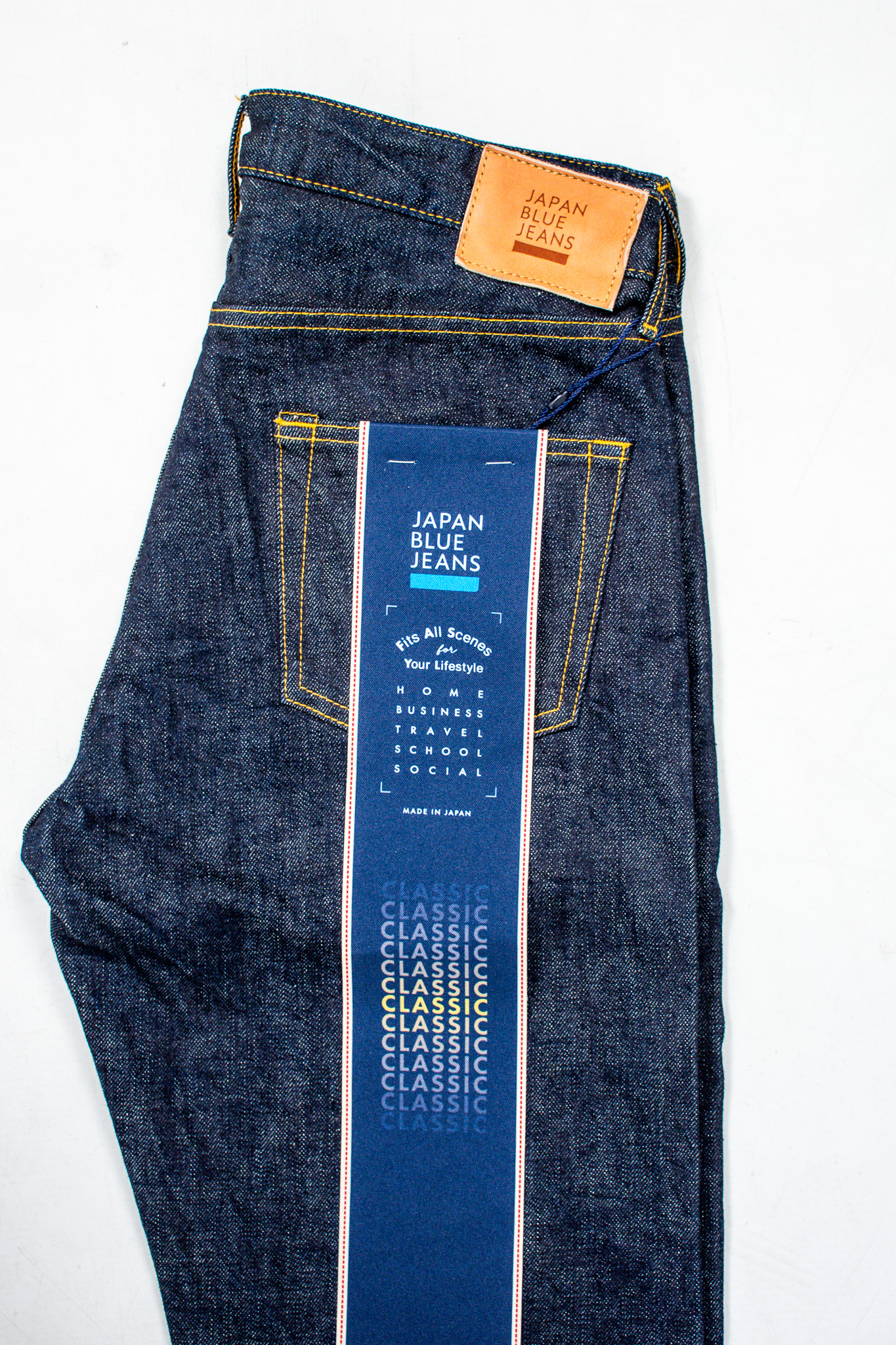 Japan Blue J401 US Cotton Indigo Selvedge Denim Classic