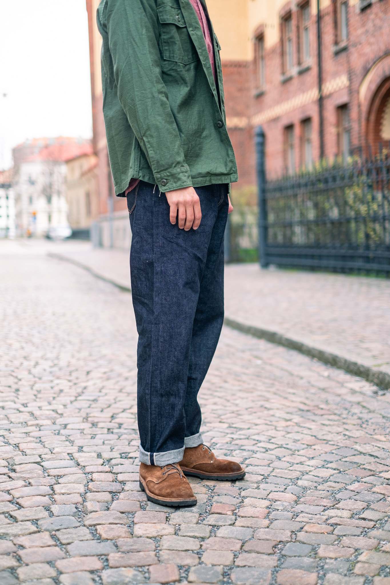 Japan Blue - J501 US Cotton Indigo Selvedge Denim 14.8oz Loose - 13