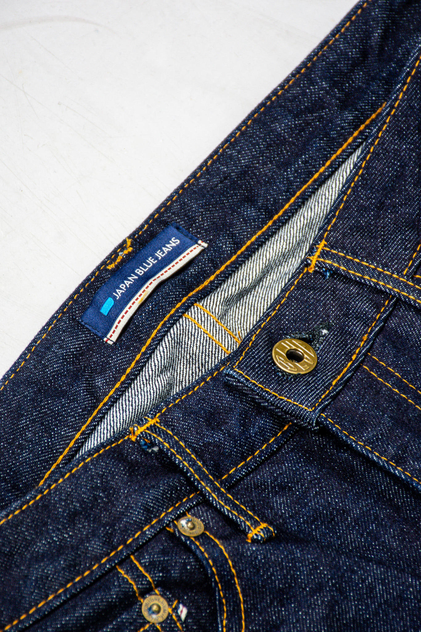 Japan Blue - J501 US Cotton Indigo Selvedge Denim 14.8oz Loose - 8