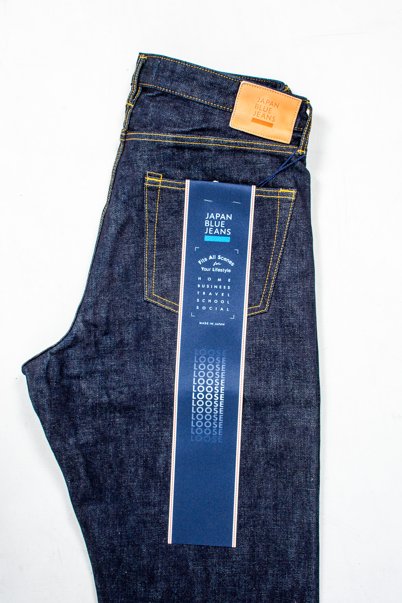 Japan Blue - J501 US Cotton Indigo Selvedge Denim 14.8oz Loose - 3
