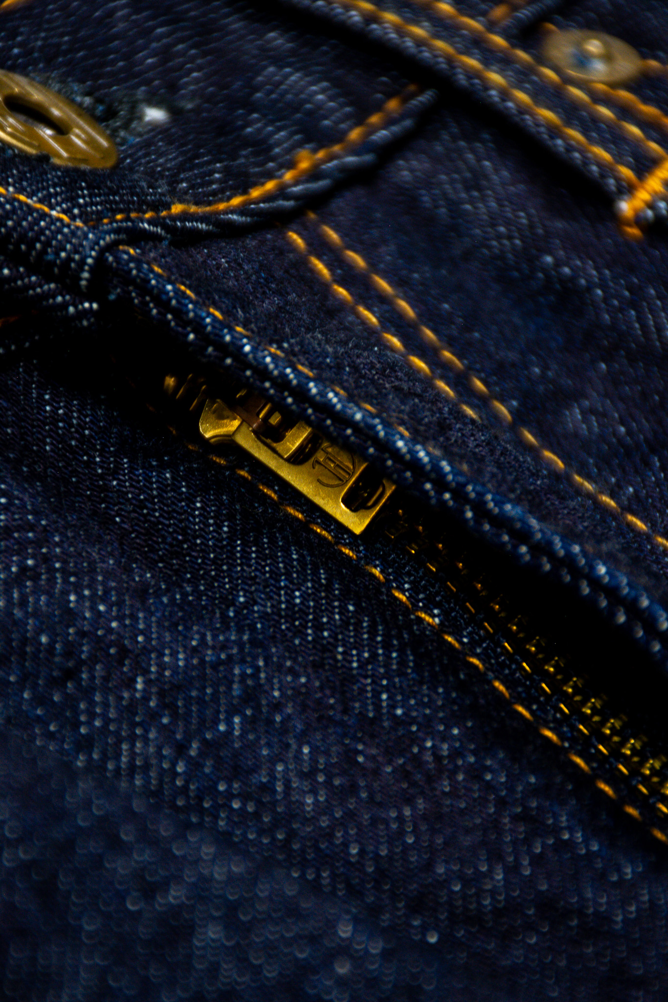 Japan Blue - J501 US Cotton Indigo Selvedge Denim 14.8oz Loose - 9