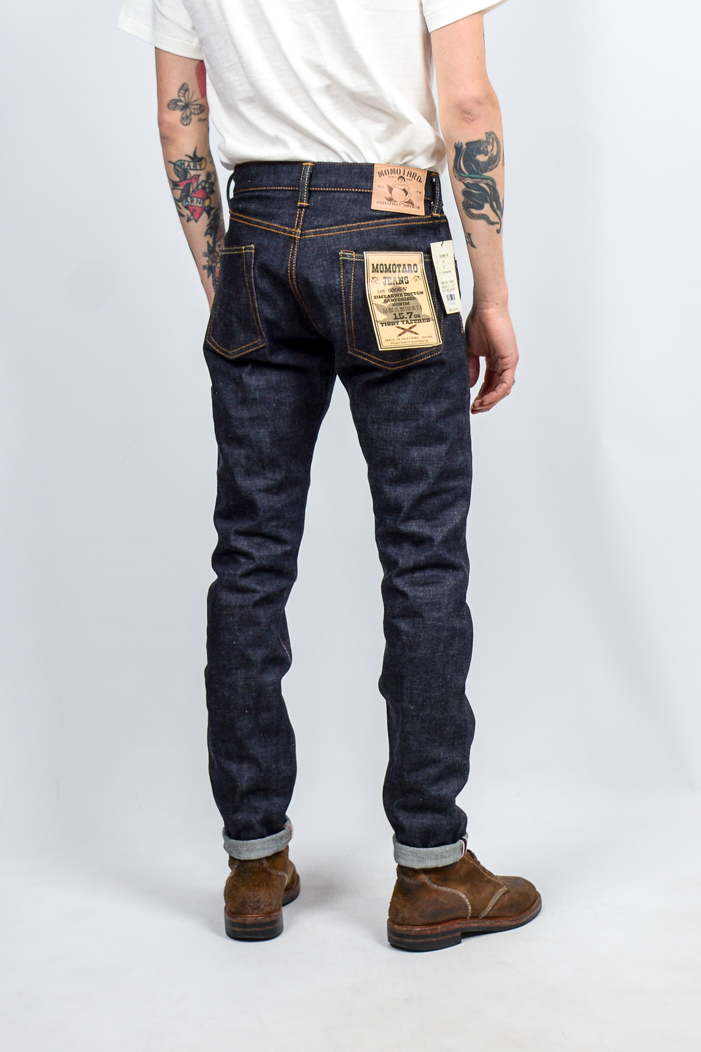 MOMOTARO JEANS - 0306 Tight Tapered Jeans 15.7oz - 12