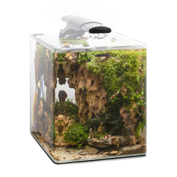 Aquael OptiBent Set 20 Vit LxBxH: 25x25x30 cm, 19 liter