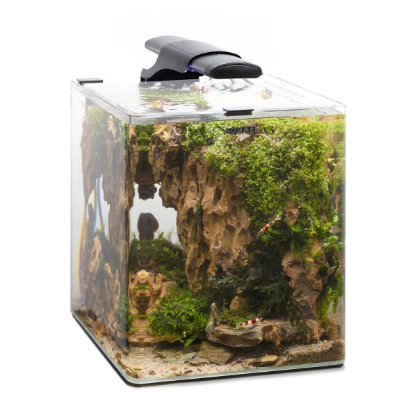 Aquael OptiBent Set 20  Svart LxBxH: 25x25x30 cm, 19 liter