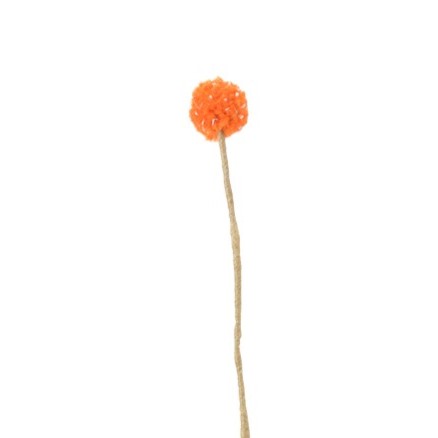 Ballflower 2.5 cm Saffron - 2