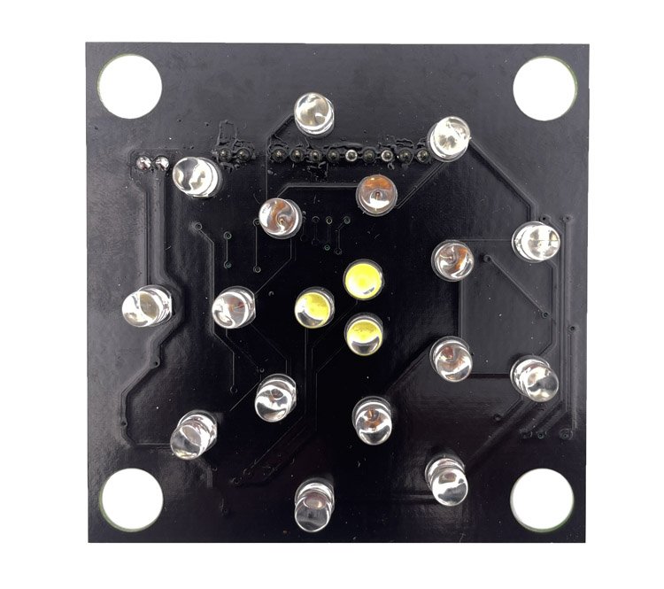 LOTR 19-LED Man/Elf/Dwarf Rings LED Lamp Board - 2