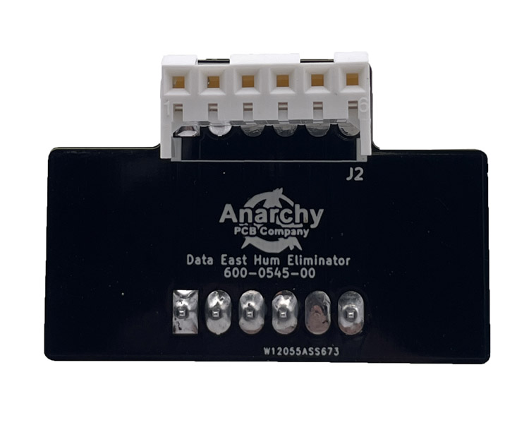 Hum Eliminator For Data East Pinball Machines - 2