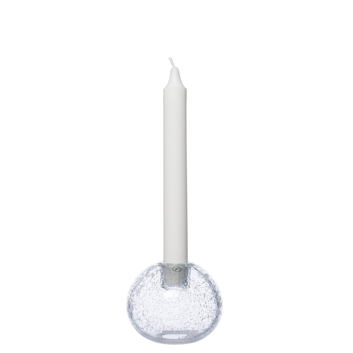 Ljusstake Glas Klar ERNST - 9 cm - 2