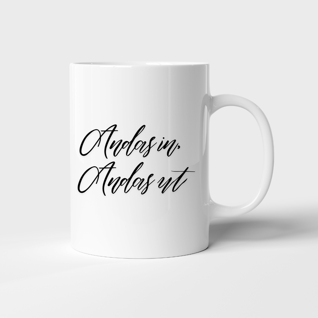Mugg - Andas in, andas ut