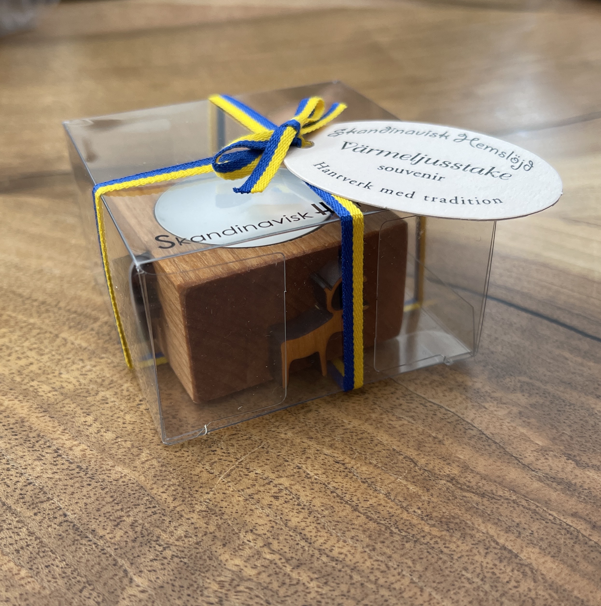 Värmeljusstake  i presentask Renar - 2