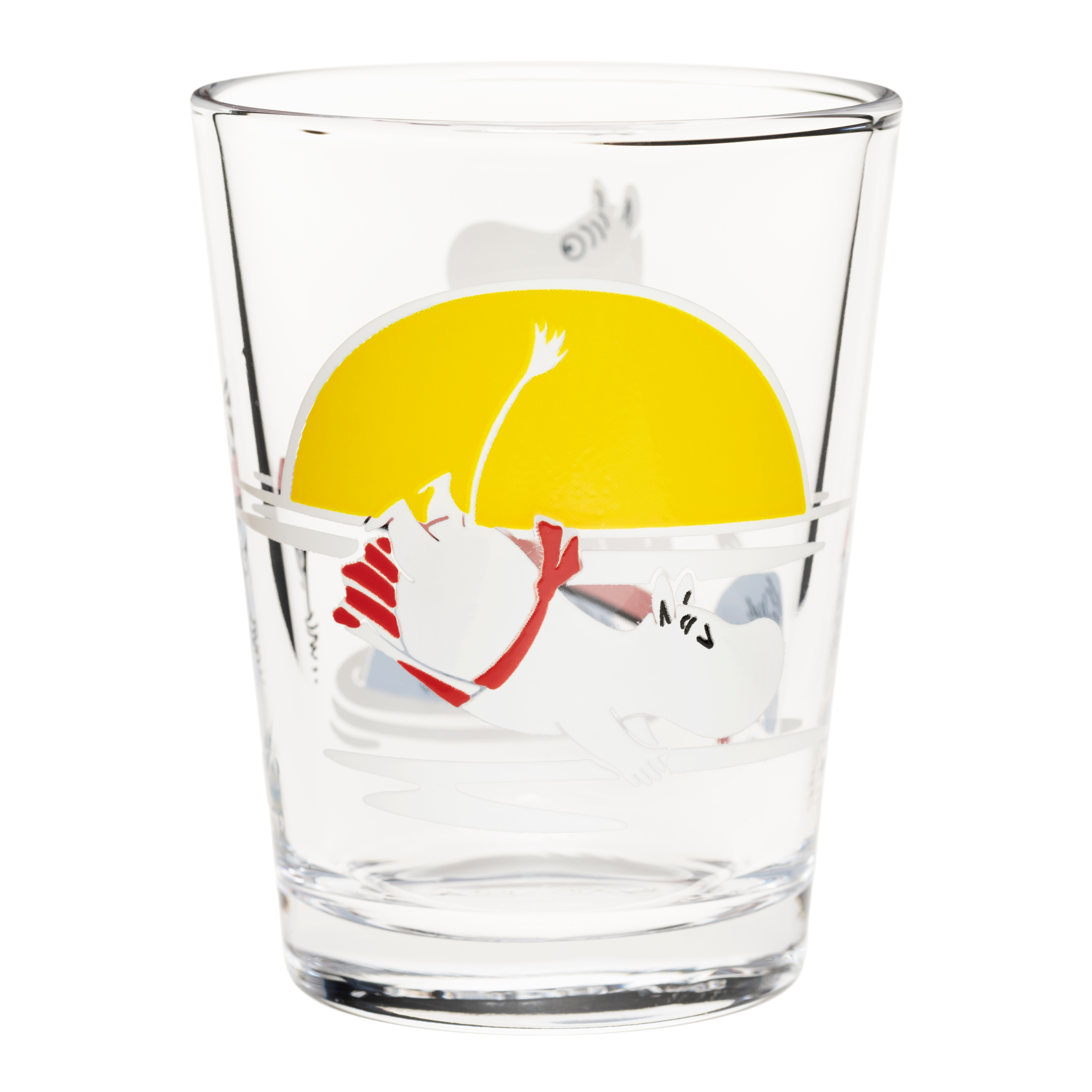 Moomin Glass Tumbler 22 cl - Evening Swim - Arabia - 4