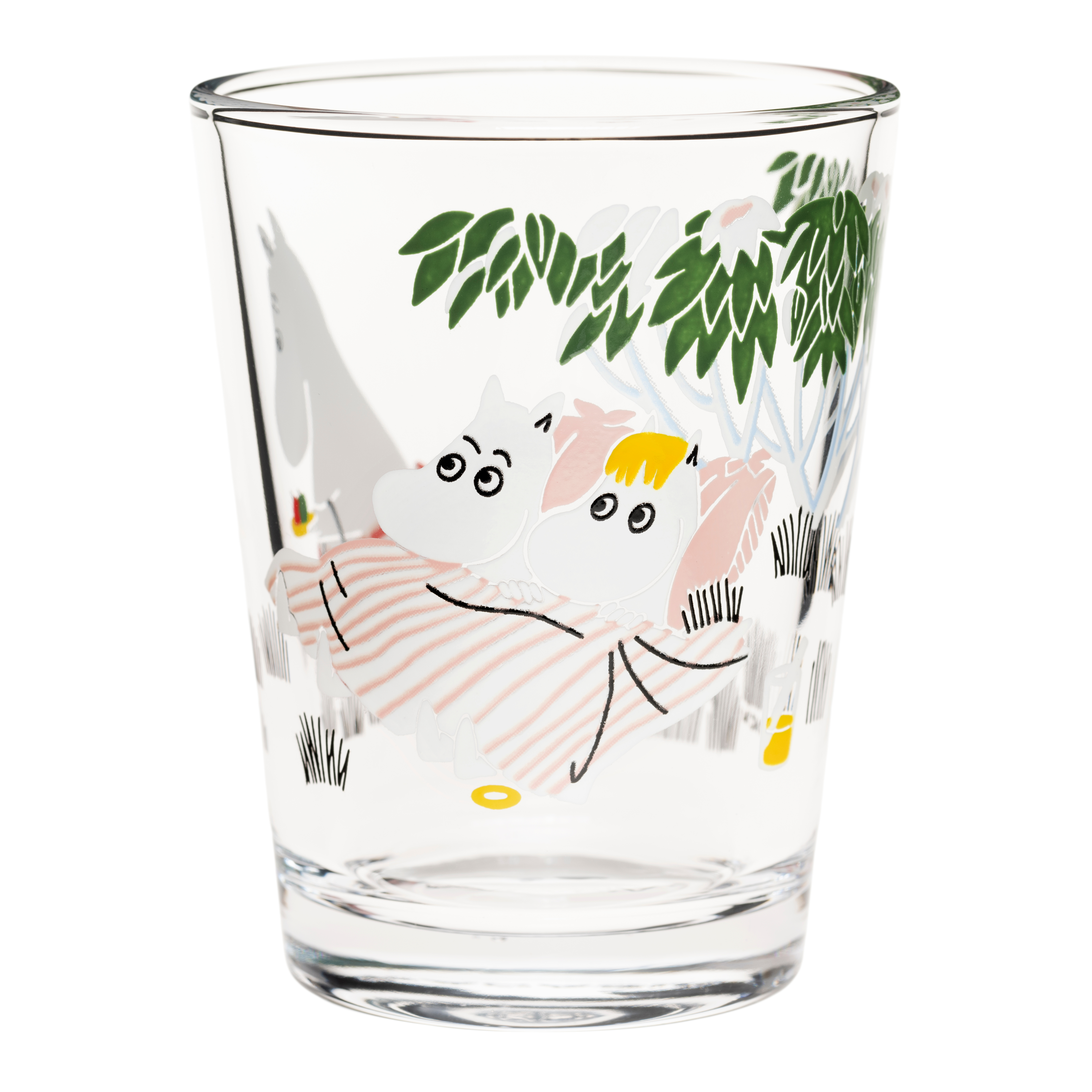 Moomin Glass Tumbler 22 cl - Relaxing - Arabia - 3