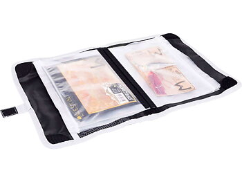 Tackelpärm från westin med transperanta zip fack för enkel sortering av fiskeriggar och småplock