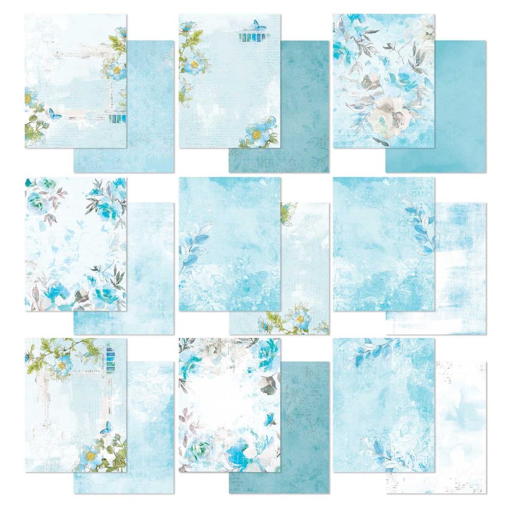 49 And Market - Mini Collection Pack 6x8 - Color Swatch: Ocean - 2