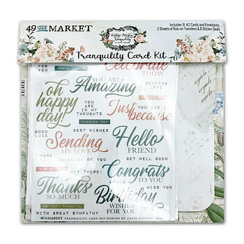 49 And Market - Card Kit - Vintage Artistry Tranquility