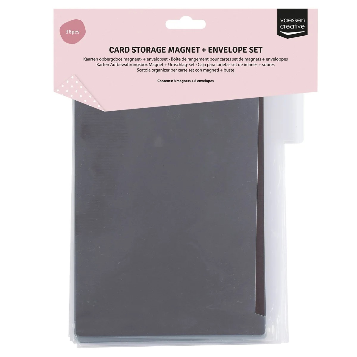 Vaessen - Card Storage Magnet + Envelope Set