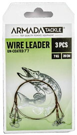 Armada Tackle Tafs 7*7  Wire black un-coated (3-pack)