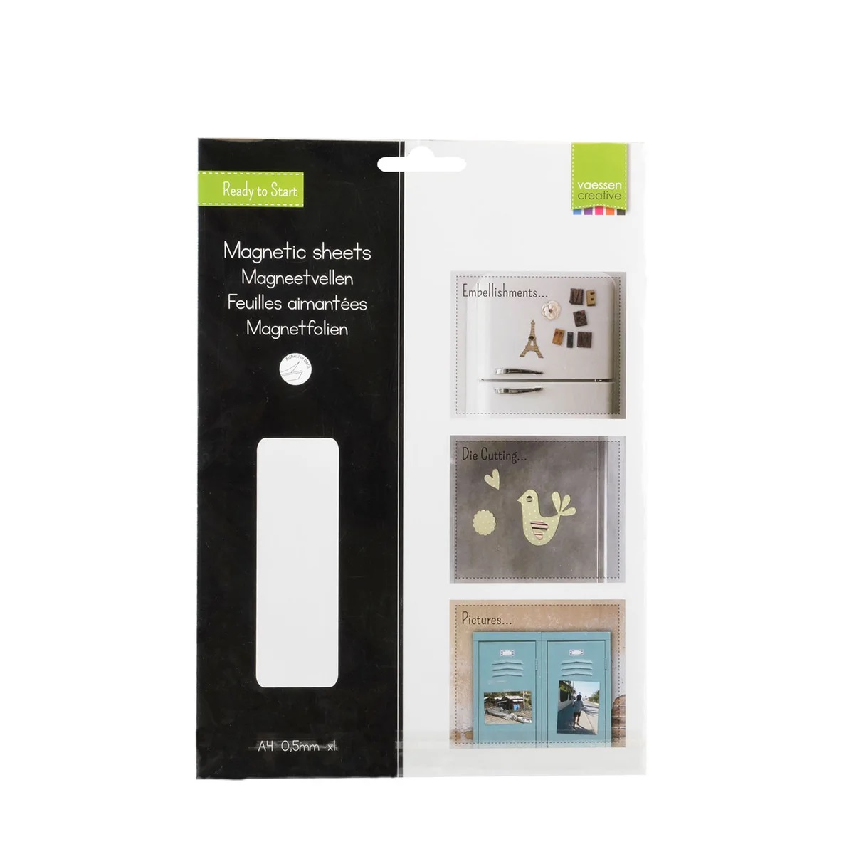 Vaessen - Adhesive Magnetic Sheet A4