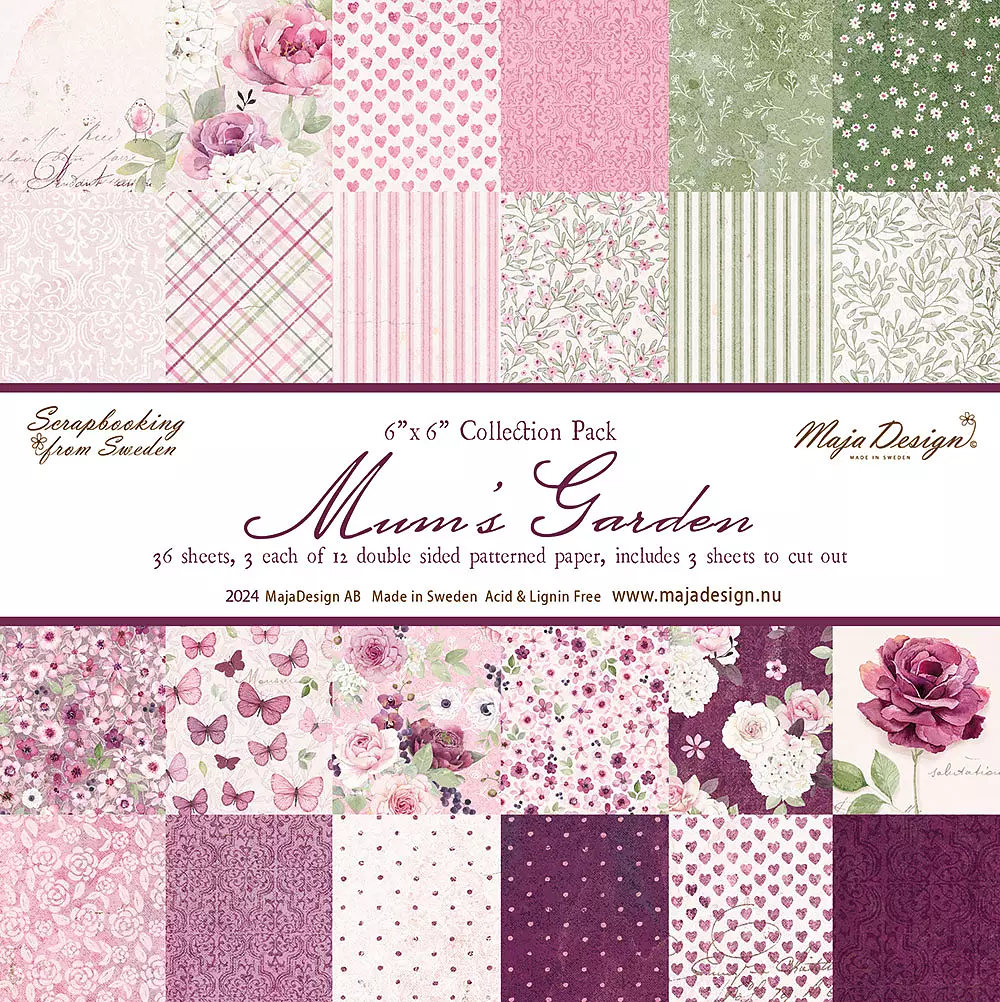 Maja Design Mum's Garden - 6"x6" Collection pack