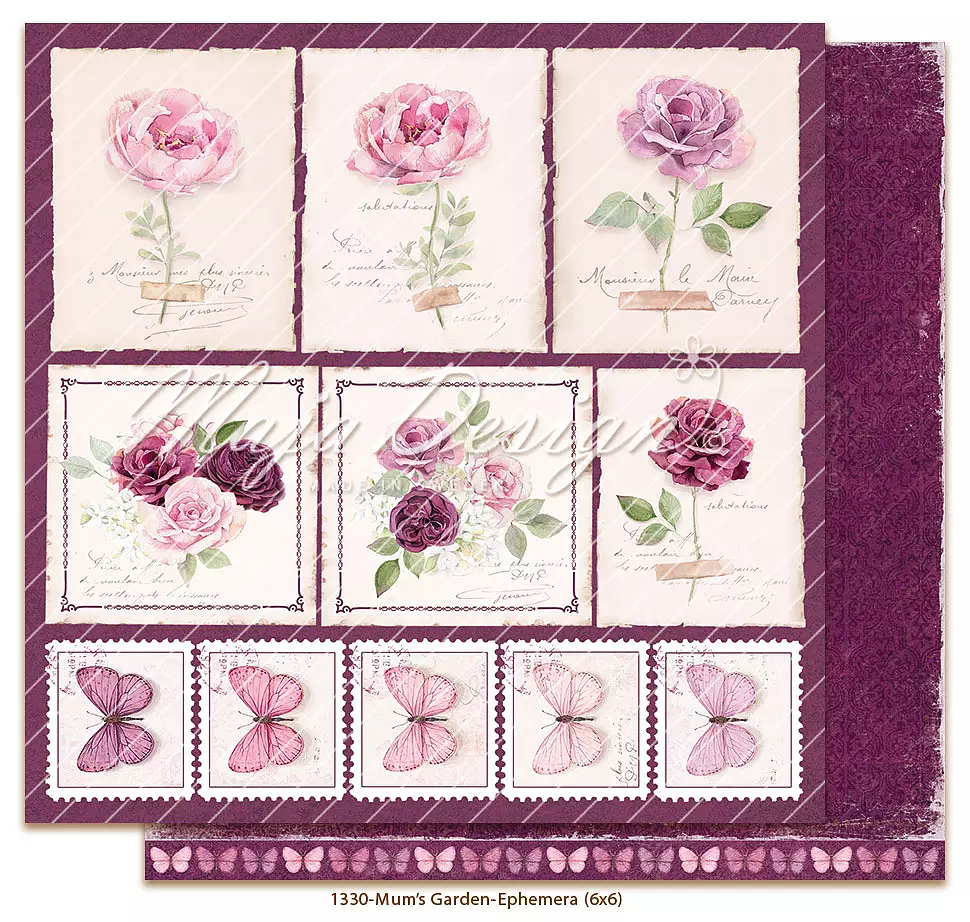 Maja Design Mum's Garden - 6"x6" Collection pack - 2
