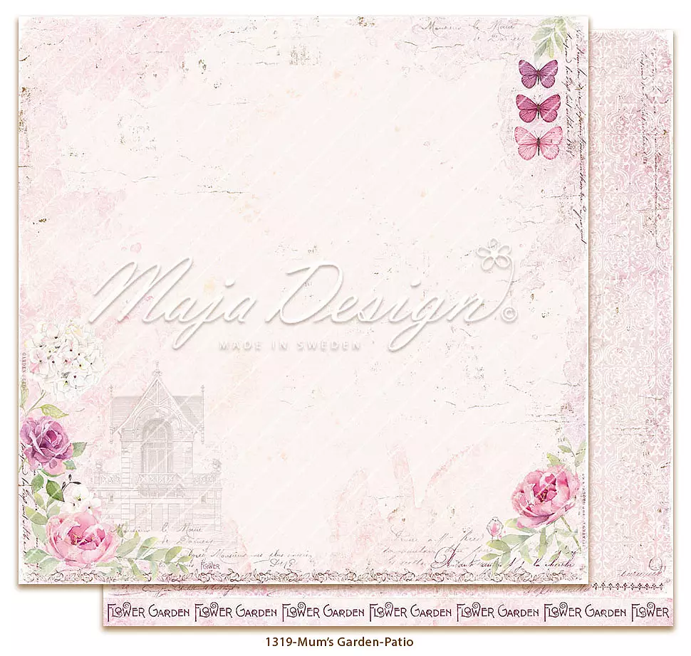 Maja Design Mum's Garden - 12x12" Collection Pack - 3