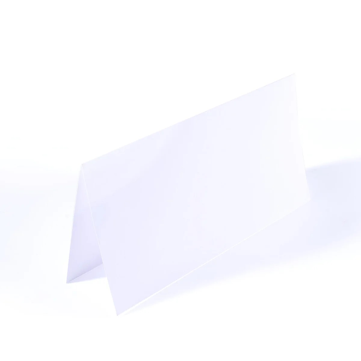 Florence - Cardstock Folded - Cards Smooth 11x22cm - White 25st - 2