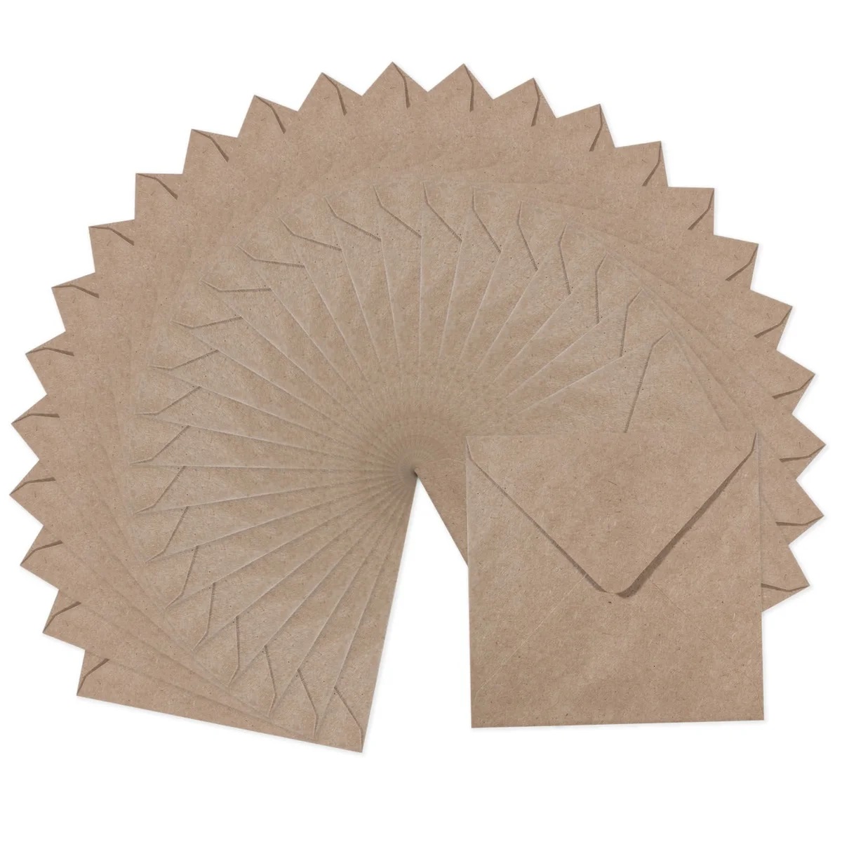 Florence - Envelopes 25st - Kraft 16x16cm - 4