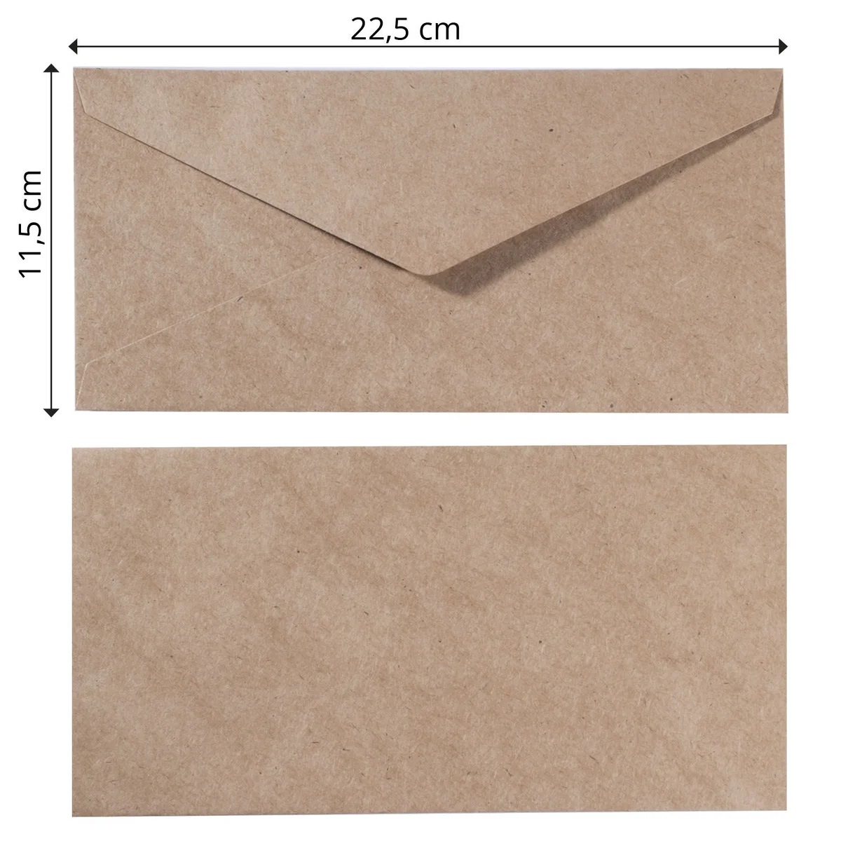 Florence - Envelopes 25st - Kraft 11.5x22.5cm - 3