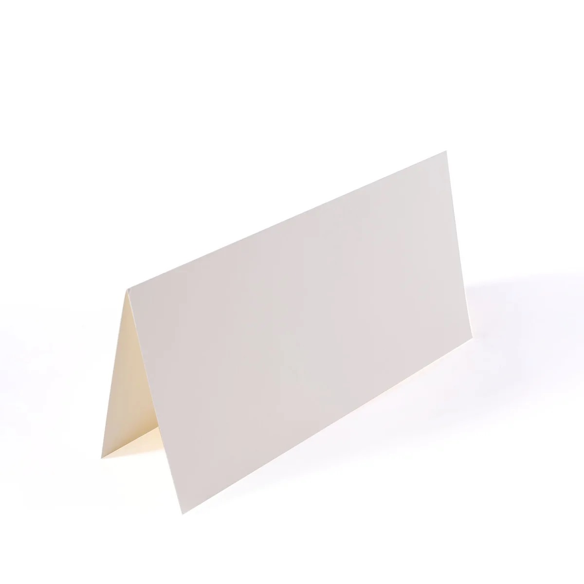 Florence - Cardstock Folded - Cards Smooth 11x22cm - Ivory 25st - 2