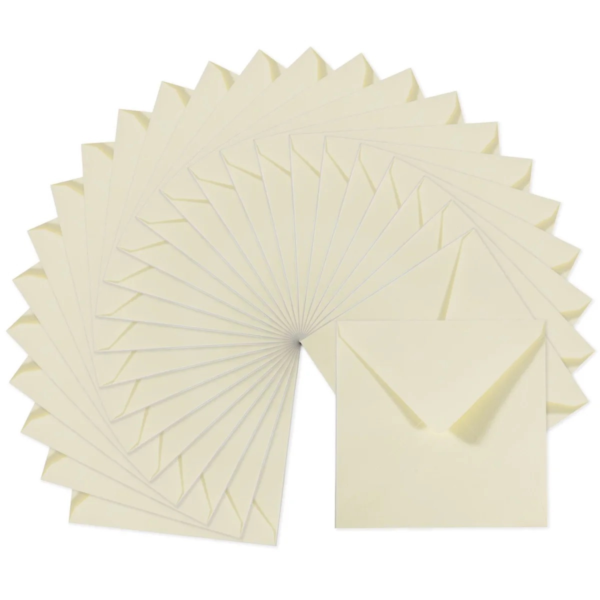 Florence - Envelopes 25st - Ivory 16x16cm - 4