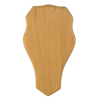 Dovhjortssköld 33X19 CM - Ljus