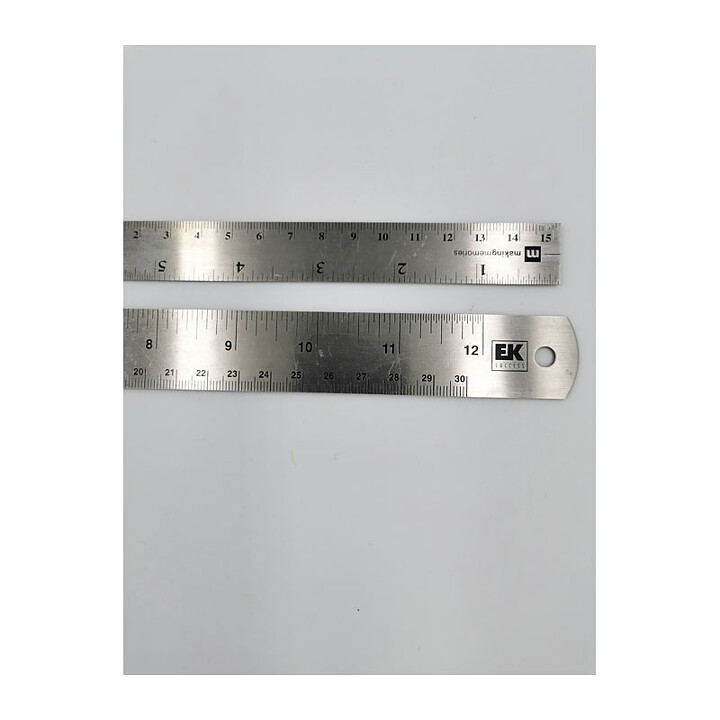 Craft Second Hand Metal Rulers