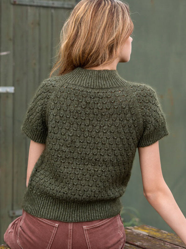 Violet - Top Down | Soft + Silk Kid Mohair - 3