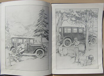 1924 Dodge Brothers Type B Sedan broschyr 