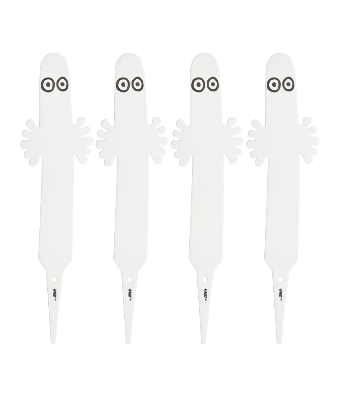Moomin Hattifattener Plant Marker in steel, 4PCS