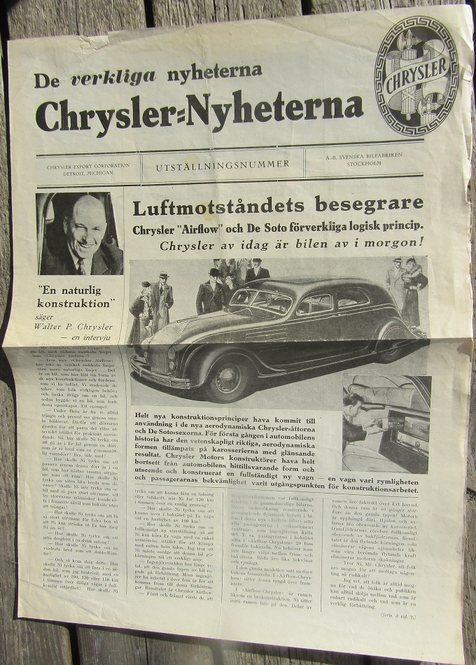 1934 Chrysler Nyheterna - 2