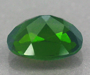 Piedra preciosa de diópsido de cromo natural de talla ovalada de 0,95 ct de alta calidad - 2