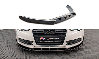 Maxton - FRONT SPLITTER V.1 AUDI A5 COUPE / SPORTBACK 8T FACELIFT