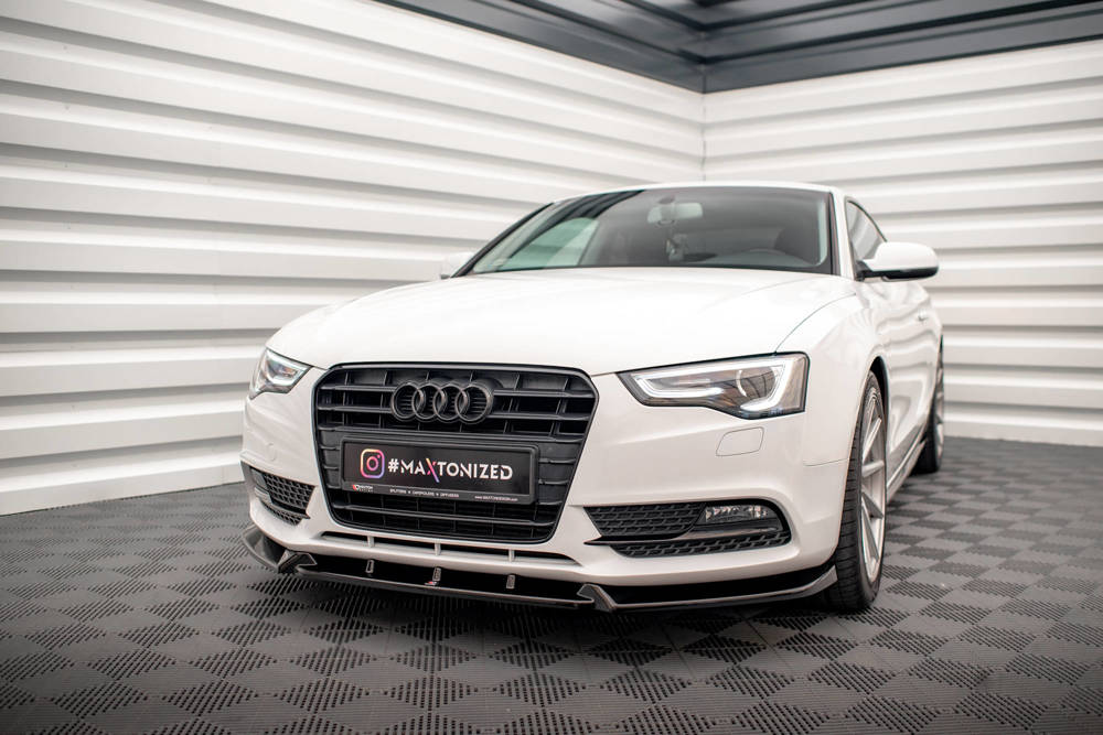Maxton - FRONT SPLITTER V.1 AUDI A5 COUPE / SPORTBACK 8T FACELIFT - 4