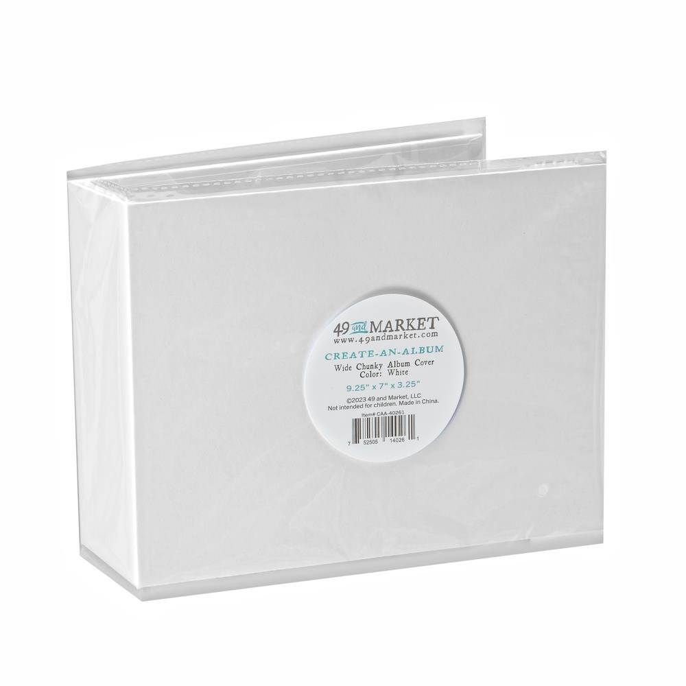 49 And Market - Create-An-Album Wide Chunky Album Cover - White